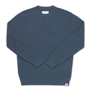 NEW LONG WHARF SUPPLY CO. men's madaket seawell crewneck sweater in marine